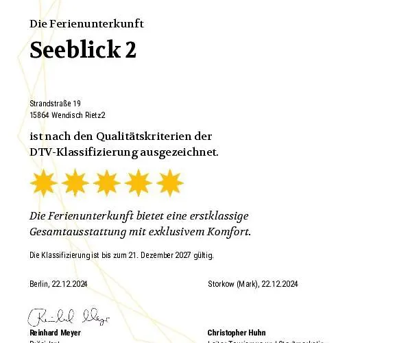 Apartamento Seeblick 2